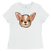 White Chihuahua Ladies Tee - Jasminsmagicworld