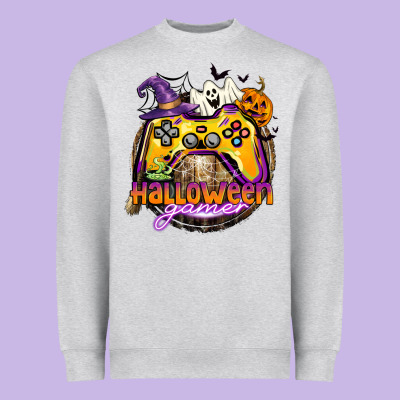 Halloween Gamer Heavyweight Sweatshirt Designed By Cowgirlartshop