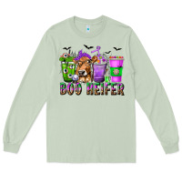 Matcha Boo Heifer Coffee Cups with Halloween Long Sleeve Tee - texasbilliewilder