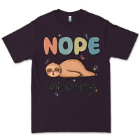 Plum nope not today Premium Tee - MaliasSmallBusiness