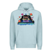 Blue Mist Too cute to be neurotypical Premium Hoodie - FaDigitalArtStudio