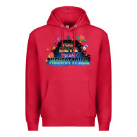 Cardinal Too cute to be neurotypical Premium Hoodie - FaDigitalArtStudio