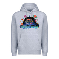 Heather Grey Too cute to be neurotypical Premium Hoodie - FaDigitalArtStudio