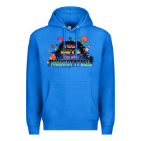 True Royal Too cute to be neurotypical Premium Hoodie - FaDigitalArtStudio