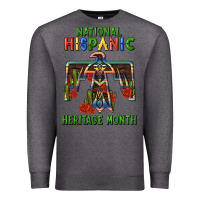 Charcoal Heather thunderbird hispanic heritage month Premium Sweatshirt - BundleAndBundleShop