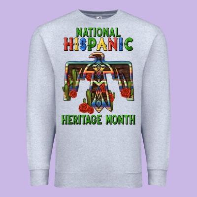 Thunderbird Hispanic Heritage Month Premium Sweatshirt Designed By Bundleandbundleshop