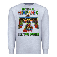 Heather Grey thunderbird hispanic heritage month Premium Sweatshirt - BundleAndBundleShop