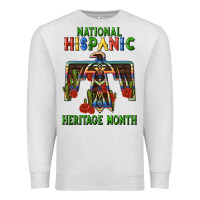 Oatmeal Heather thunderbird hispanic heritage month Premium Sweatshirt - BundleAndBundleShop