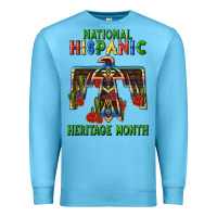 Ocean Blue thunderbird hispanic heritage month Premium Sweatshirt - BundleAndBundleShop