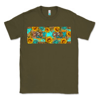 Army Green Cozy Vibes Classic Tee - Artiststas