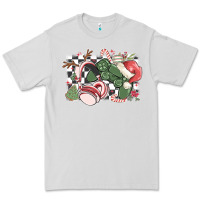 Dove Grey gamer christmas game controller Premium Tee - MaliasSmallBusiness