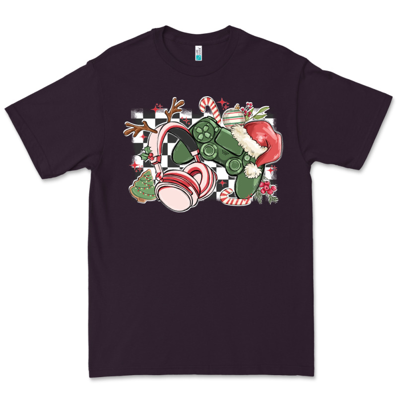 Gamer Christmas Game Controller Premium Tee by MaliasSmallBusiness | Teevron