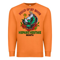 Carrot traditional lady hispanic heritage month Premium Sweatshirt - BundleAndBundleShop