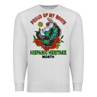 Dove Grey traditional lady hispanic heritage month Premium Sweatshirt - BundleAndBundleShop