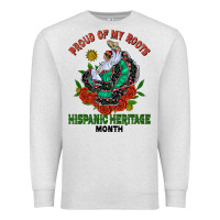 Oatmeal Heather traditional lady hispanic heritage month Premium Sweatshirt - BundleAndBundleShop