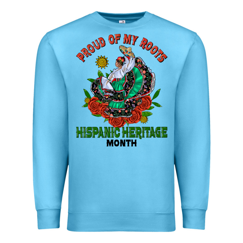 Traditional Lady Hispanic Heritage Month Premium Sweatshirt by BundleAndBundleShop | Teevron