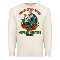 Sandshell traditional lady hispanic heritage month Premium Sweatshirt - BundleAndBundleShop