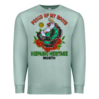 Seafoam traditional lady hispanic heritage month Premium Sweatshirt - BundleAndBundleShop