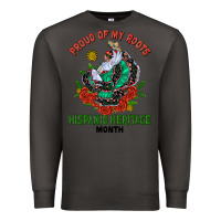Smoke traditional lady hispanic heritage month Premium Sweatshirt - BundleAndBundleShop