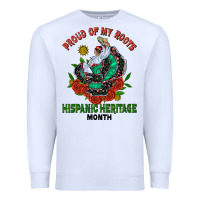White traditional lady hispanic heritage month Premium Sweatshirt - BundleAndBundleShop