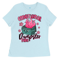 Emotional Dumpster Fire Ladies Tee | Teevron