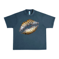 Midnight Navy Cheetah Lips Urban Heavy Tee - Bettercallsaul