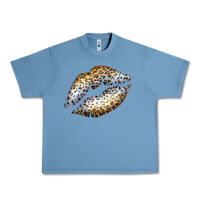 Pebble Blue Cheetah Lips Urban Heavy Tee - Bettercallsaul