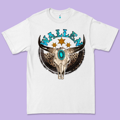 Wallen With Bull Skull Premium Tee Designed By Nancycooperartshop