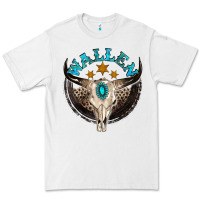 White wallen with bull skull Premium Tee - NancyCooperArtShop
