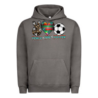 Pigment Tornado peace love soccer Urban Hoodie - CowhideDigitalArt
