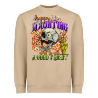 Mushroom happy haunting and to all a good fright Heavyweight Sweatshirt - CowGirlArtShop
