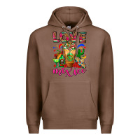 Chestnut Love Mexico Cold Drink Frappe Premium Hoodie - FaDigitalArtStudio