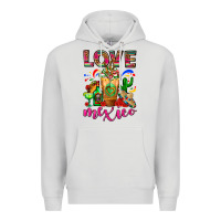 Dove Grey Love Mexico Cold Drink Frappe Premium Hoodie - FaDigitalArtStudio