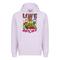 Lilac Love Mexico Cold Drink Frappe Premium Hoodie - FaDigitalArtStudio