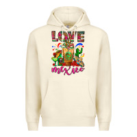 Sandshell Love Mexico Cold Drink Frappe Premium Hoodie - FaDigitalArtStudio