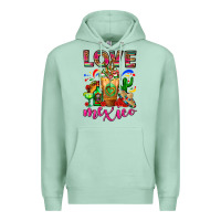 Seafoam Love Mexico Cold Drink Frappe Premium Hoodie - FaDigitalArtStudio