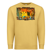 Antique Gold western latina Premium Sweatshirt - BundleAndBundleShop