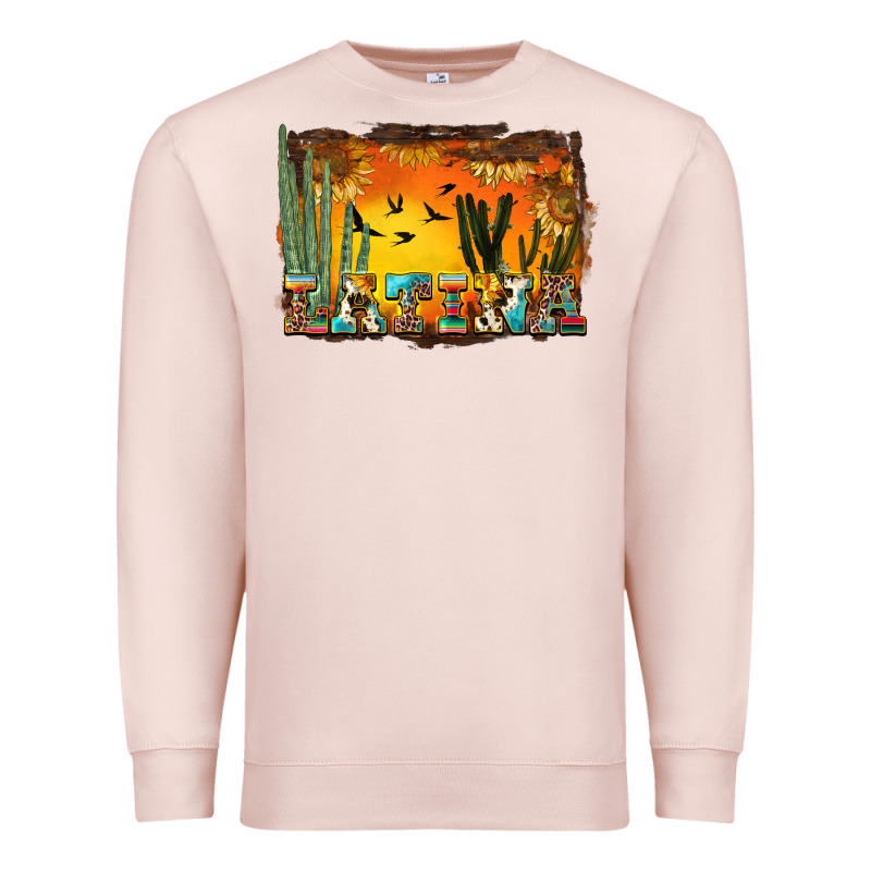 Western Latina Premium Sweatshirt by BundleAndBundleShop | Teevron