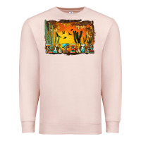 Pale Pink western latina Premium Sweatshirt - BundleAndBundleShop