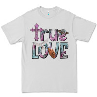 Dove Grey true love Premium Tee - NancyCooperArtShop