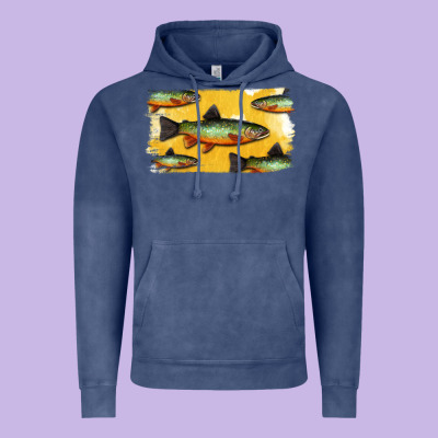 Colorado Greenback Cutthroat Trout Fish Vintage Hoodie Designed By Bettercallsaul