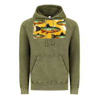 Vintage Olive Colorado Greenback Cutthroat Trout Fish Vintage Hoodie - Bettercallsaul