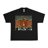 Black red angus leopard Urban Heavy Tee - JahusDesignShop