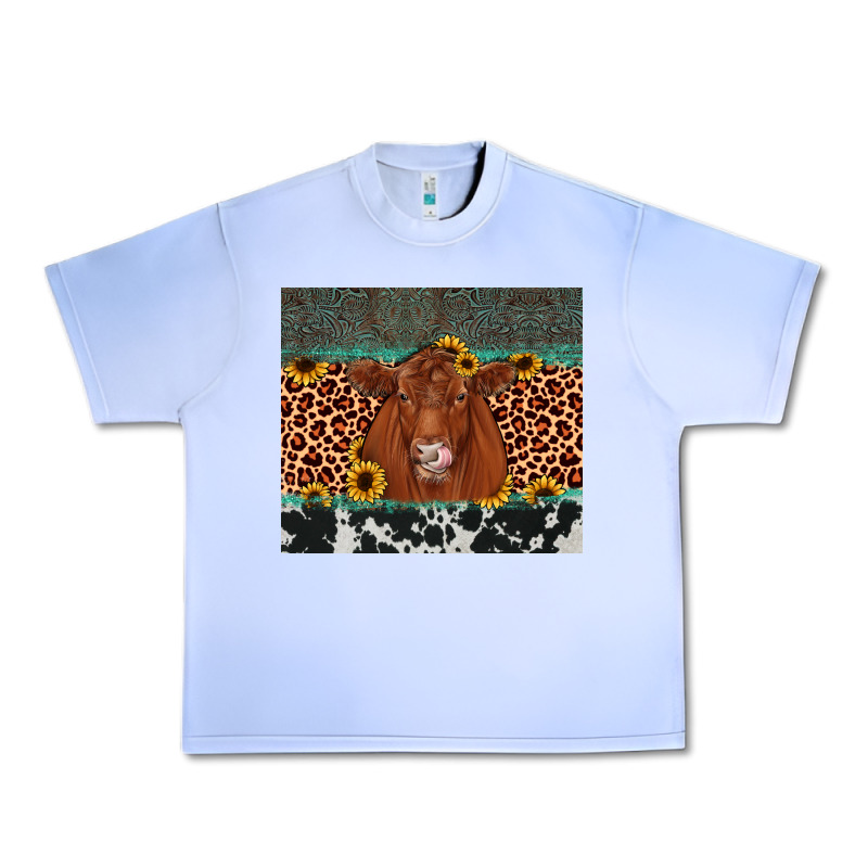 Red Angus Leopard Urban Heavy Tee by JahusDesignShop | Teevron