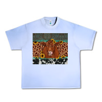 Grape Ice red angus leopard Urban Heavy Tee - JahusDesignShop