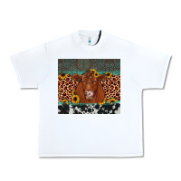 White red angus leopard Urban Heavy Tee - JahusDesignShop