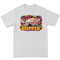 Dove Grey trippy hippie Premium Tee - NancyCooperArtShop