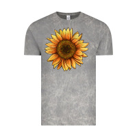 Cloud Rock sunflower Vintage Tee - BarkalooDesign