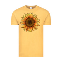 Vintage Mustard sunflower Vintage Tee - BarkalooDesign
