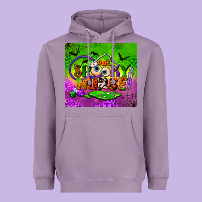 One Spooky Nurse Tumbler Heavyweight Hoodie Designed By Bundleandbundleshop